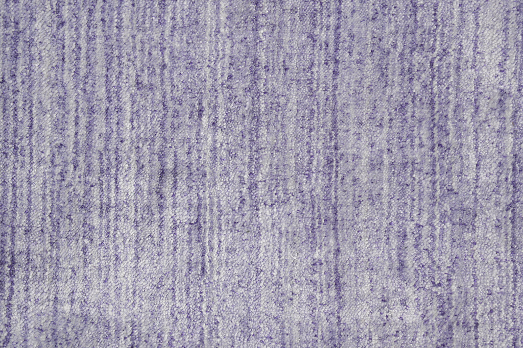 9 x 12 Lavander Modern Handmade Wool Rug #F-4621