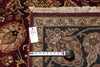Load image into Gallery viewer, 9 x 12 Quality Handmade Jaipur Rug Dense Lustrous Wool Burgundy Black #F-4380
