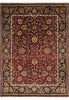 Load image into Gallery viewer, 9 x 12 Quality Handmade Jaipur Rug Dense Lustrous Wool Burgundy Black #F-4380