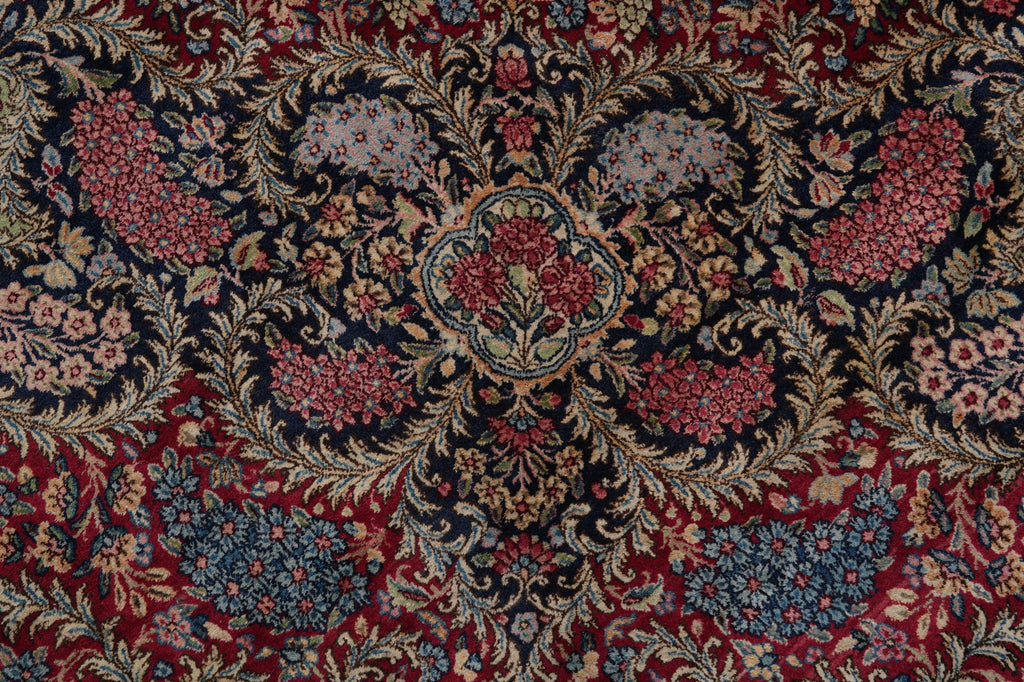 11.6 x 16 Semi-Antique Persian Kerman Rug Majestic Open Field Sale #PIX-10775