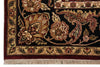 Load image into Gallery viewer, 9 x 12 Quality Handmade Jaipur Rug Dense Lustrous Wool Burgundy Black #F-4380