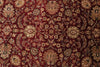 Load image into Gallery viewer, 9 x 12 Quality Handmade Jaipur Rug Dense Lustrous Wool Burgundy Black #F-4380