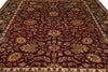 Load image into Gallery viewer, 9 x 12 Quality Handmade Jaipur Rug Dense Lustrous Wool Burgundy Black #F-4380
