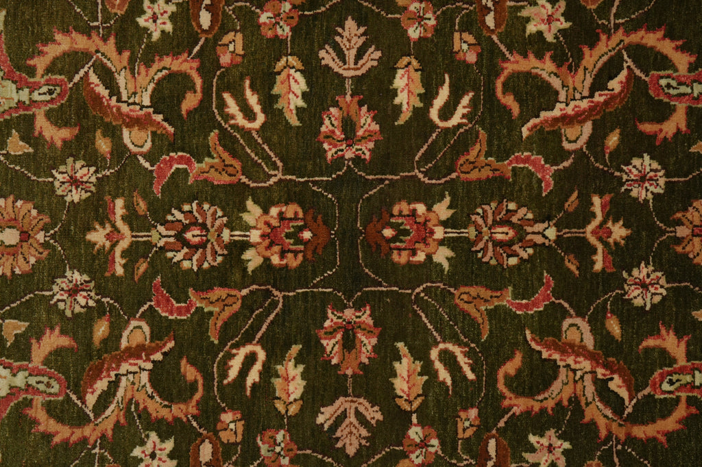 5.7 x 8 Pine Green Quality Jaipur Rug #B-71433