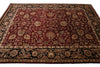 Load image into Gallery viewer, 9 x 12 Quality Handmade Jaipur Rug Dense Lustrous Wool Burgundy Black #F-4380