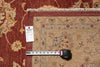 Load image into Gallery viewer, 9 x 12 Natural Wool Handmade Agra Rug Rust #PIX-10211