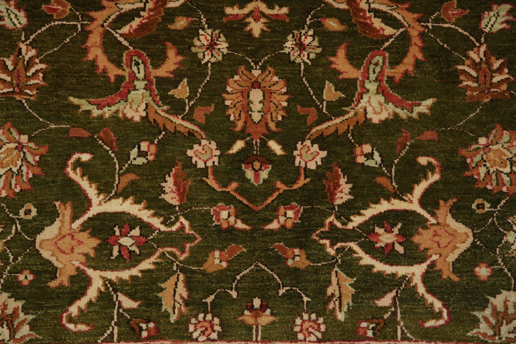 5.7 x 8 Pine Green Quality Jaipur Rug #B-71433