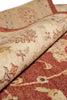 Load image into Gallery viewer, 9 x 12 Natural Wool Handmade Agra Rug Rust #PIX-10211