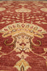 Load image into Gallery viewer, 9 x 12 Natural Wool Handmade Agra Rug Rust #PIX-10211