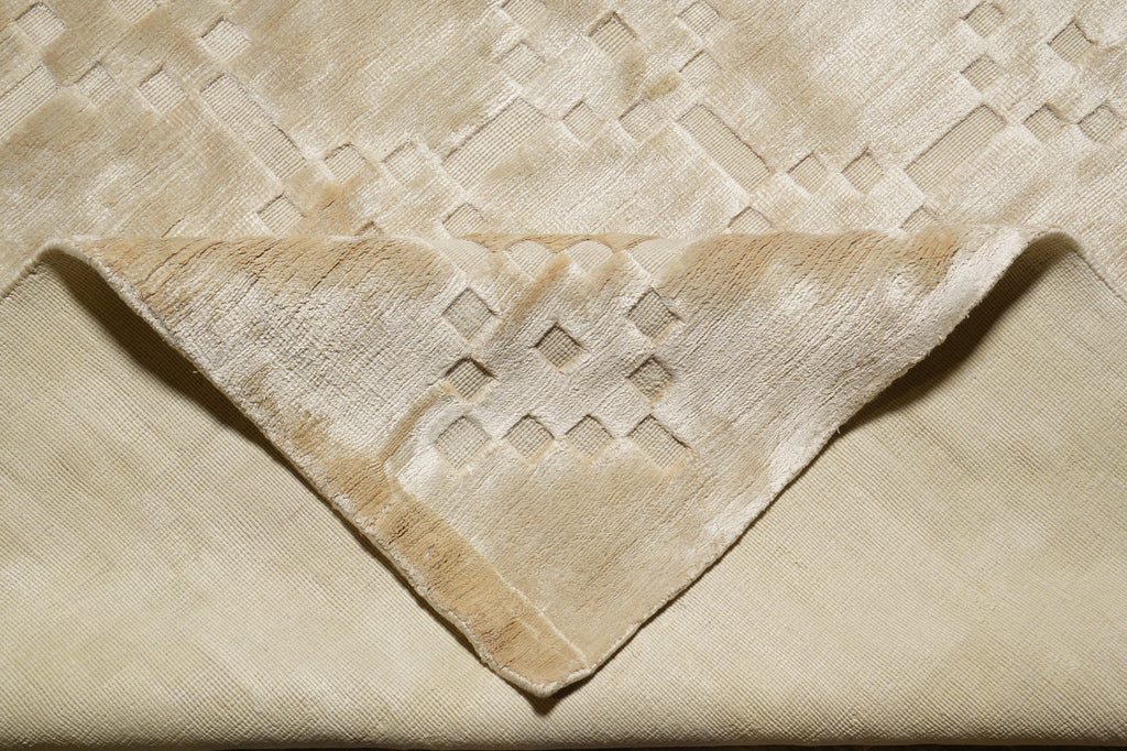 8 x 12 Bamboo Silk Handmade Rug #F-4627