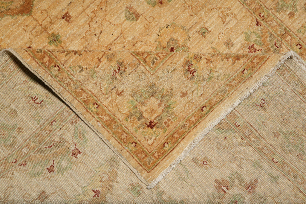 5 x 6.9 Chobi Peshawar Ziglar Rug Neutrals #PIX-HT-9484