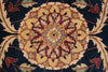 Load image into Gallery viewer, 8.9 x 12 Gorgeous Quality Hand-Knotted Rug Midnight Blue Coral #F-4382