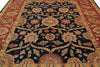 Load image into Gallery viewer, 8.9 x 12 Gorgeous Quality Hand-Knotted Rug Midnight Blue Coral #F-4382