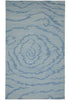 Load image into Gallery viewer, 5.3 x 8.4 Light Blue Kilim Duhrry Rug Handmade Wool