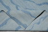 Load image into Gallery viewer, 5.3 x 8.4 Light Blue Kilim Duhrry Rug Handmade Wool #F-4629