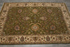 Load image into Gallery viewer, 5.5 x 8.6 Green Quality Handmade Wool Ziglar Rug #B-74029