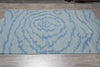 Load image into Gallery viewer, 5.3 x 8.4 Light Blue Kilim Duhrry Rug Handmade Wool #F-4629