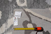 Load image into Gallery viewer, 6 x 9 Fine Quality Contemporary Handmade Wool and Silk Gray #F-4631