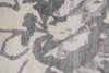Load image into Gallery viewer, 6 x 9 Fine Quality Contemporary Handmade Wool and Silk Gray #F-4631