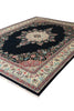 Load image into Gallery viewer, 9 x 12 Midnight Black Blue Hand-Knotted Rug Kerman Pattern #F-4384
