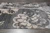 Load image into Gallery viewer, 6 x 9 Fine Quality Contemporary Handmade Wool and Silk Gray #F-4631