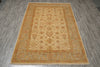 Load image into Gallery viewer, 5.7 x 8 Quality Chobi Peshawar Rug Ivory Light Blue #PIX-18778