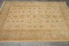 Load image into Gallery viewer, 5.7 x 8 Quality Chobi Peshawar Rug Ivory Light Blue #PIX-18778
