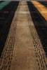 Load image into Gallery viewer, 8.3 x 10 New Handmade Gabbeh Wool Rug Black #F-4632