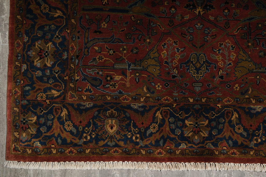 5.4 x 8 Quality Handmade Jaipour rug Lustrous Wool Dense Pile TRADITIONAL CARPET #PIX-2164