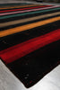 Load image into Gallery viewer, 8.3 x 10 New Handmade Gabbeh Wool Rug Black #F-4632
