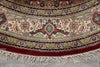 Load image into Gallery viewer, 5 x 5 Feet Round Mahi Tabriz Rug #F-4633