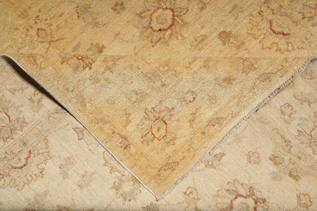 5 x 7 Ziegler Chobi Peshawar Natural Ghazni Wool Rug - Pakistan #PIX-22299