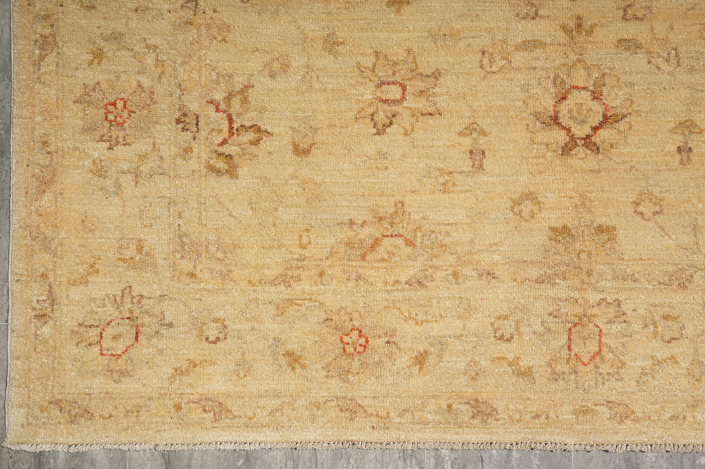 5 x 7 Ziegler Chobi Peshawar Natural Ghazni Wool Rug - Pakistan #PIX-22299