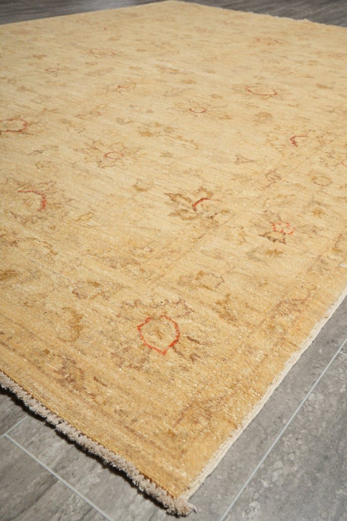 5 x 7 Ziegler Chobi Peshawar Natural Ghazni Wool Rug - Pakistan #PIX-22299