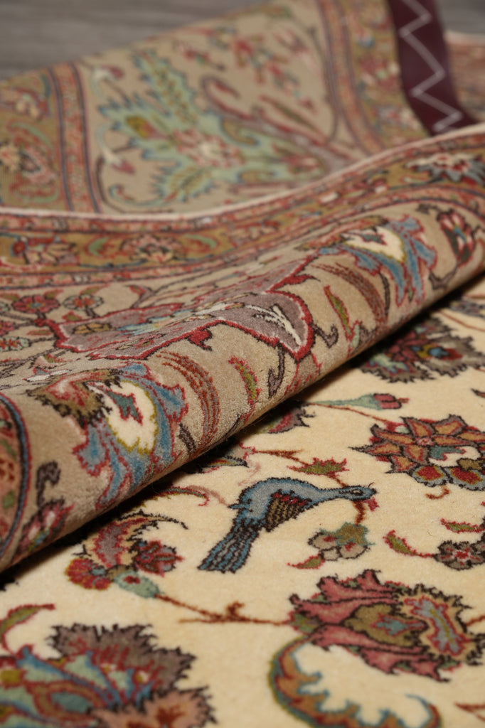 8 x 9.7 Genuine Persian Tabriz Rug Quality 400 KPSI Wool and Silk #PIX-16066