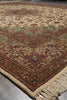 Load image into Gallery viewer, 8 x 9.7 Genuine Persian Tabriz Rug Quality 400 KPSI Wool and Silk #PIX-16066