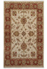 Load image into Gallery viewer, 5 x 7.5 Handmade Jaipur Rug Beige Coral #F-5716