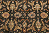 Load image into Gallery viewer, 8.10 x 12.1 New Hand-Knotted Quality Rug Natural Wool Black #F-4387