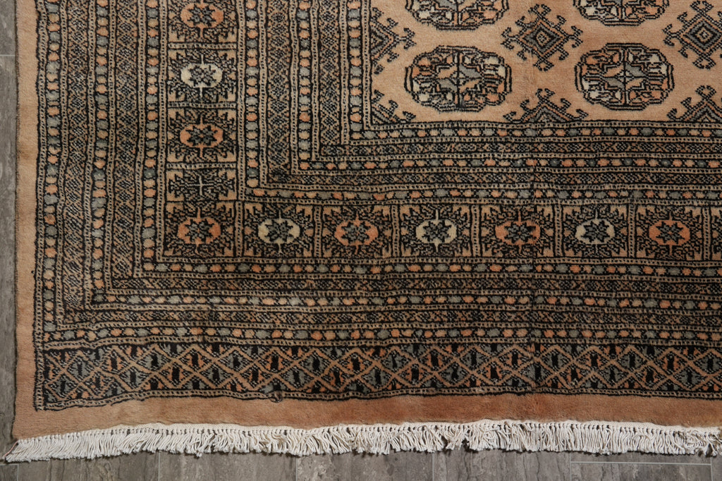 10 x 14 Bokhara Rug Handmade Pakistan Fine Wool #PIX-48947