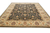 Load image into Gallery viewer, 8.10 x 12.1 New Hand-Knotted Quality Rug Natural Wool Black #F-4387
