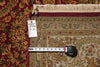 Load image into Gallery viewer, 9.1 x 12.3 Quality Natural Wool Detailed Hand-Knotted Carpet Burgundy Gold #F-4388