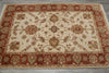 Load image into Gallery viewer, 5 x 7.5 Handmade Jaipur Rug Beige Coral #F-5716