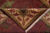 Load image into Gallery viewer, 5 x 8 Handmade Agra Rug PURPLE Intersting Pattern - India #PIX-17983