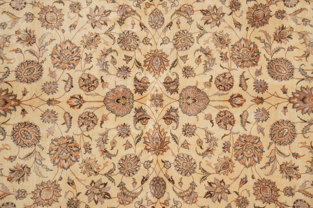 6 x 9 Fine Hand-Knotted Rug 200 KPSI fine Silky Wool #LA-53089