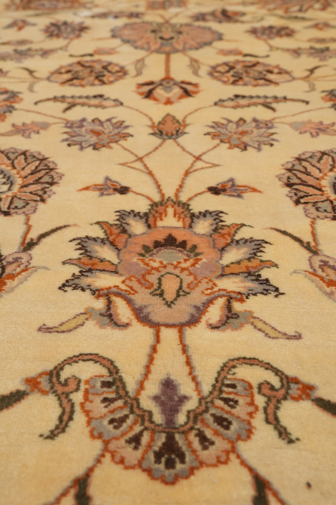 6 x 9 Fine Hand-Knotted Rug 200 KPSI fine Silky Wool #LA-53089