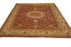 Load image into Gallery viewer, 9.1 x 12.3 Quality Natural Wool Detailed Hand-Knotted Carpet Burgundy Gold #F-4388