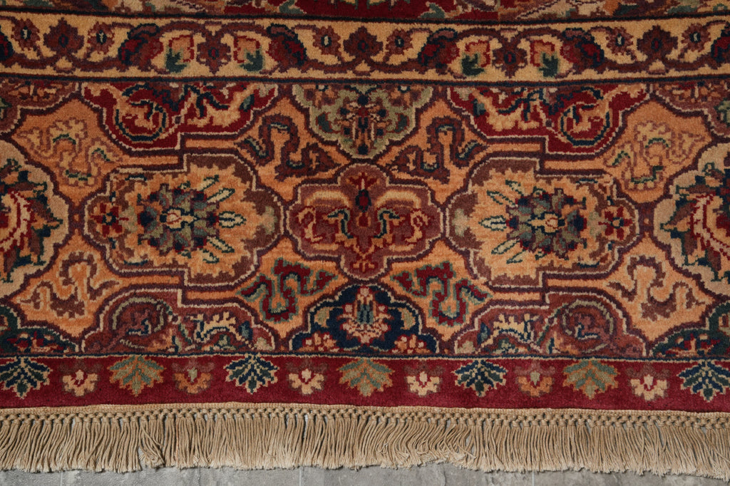 5 x 7 Indian Red Jaipur Handmade Rug #PIX-4767