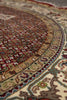 Load image into Gallery viewer, 6 x 6 Feet Round Mahi Tabriz Quality Wool and Silk Handmade Rug #F-4635