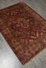 Load image into Gallery viewer, 5 x 7 Indian Red Jaipur Handmade Rug #PIX-4767