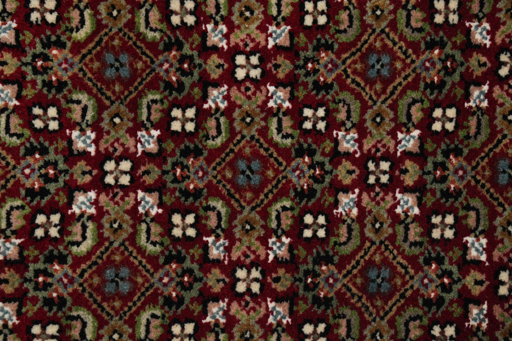 6 x 6 Feet Round Mahi Tabriz Quality Wool and Silk Handmade Rug #F-4635